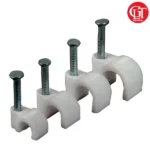 Electric Cable Clips 5mm (100pcs)