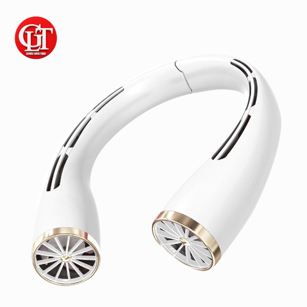 Untitled design Mini Neck Portable Hanging Rechargeable Air Cooler Summer Sport Fan - Image 1
