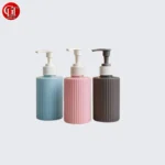 320 ml striped plastic hand wash dispenser 1Piece