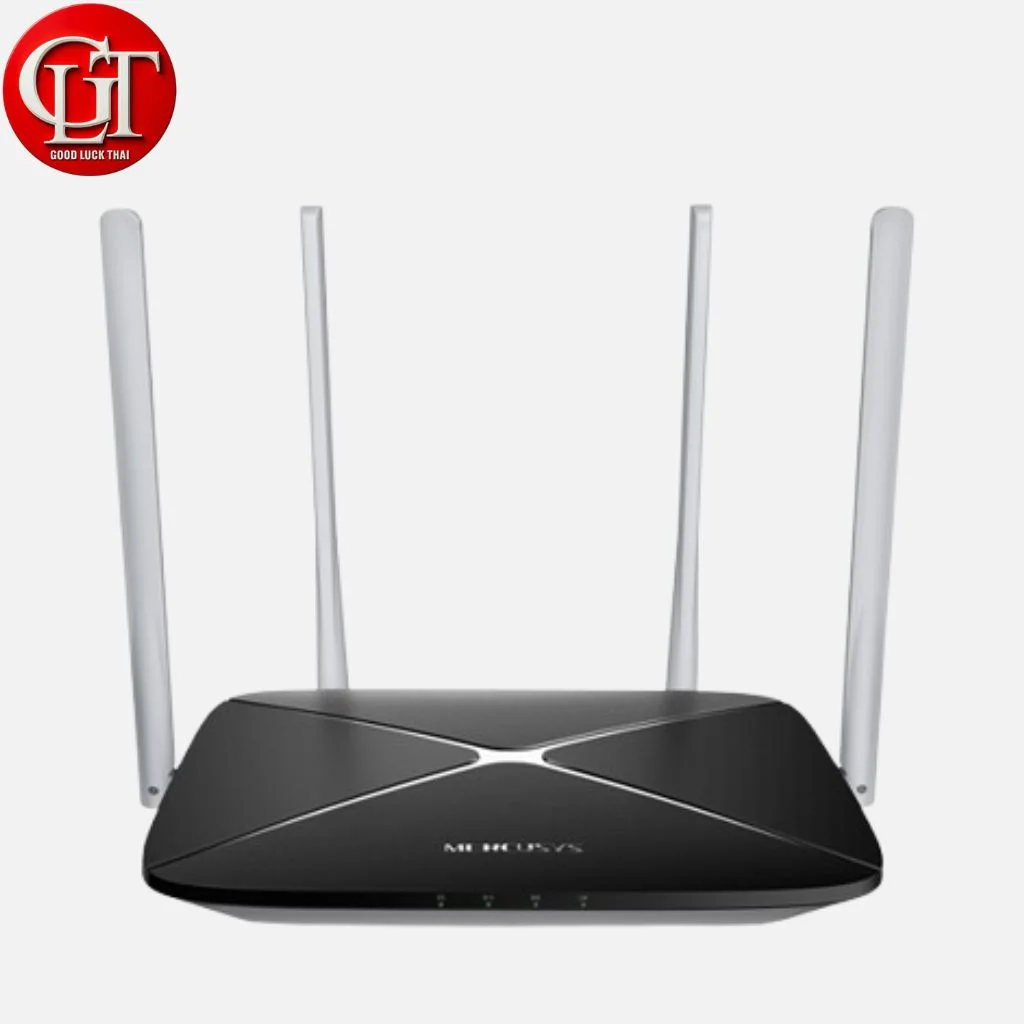 ০১৭১১ Mercusys Ac12 Dual Band 4 Antenna 1200Mbps Router - Wifi Router - Image 1