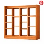 Modern 4 Row L Shaped Book shelf