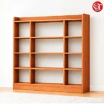 Modern 4 Row L Shaped Book shelf - Image 3