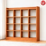 Modern 4 Row L Shaped Book shelf - Image 4