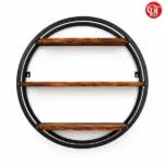 3 Tier Decorative Round Wall Shelf